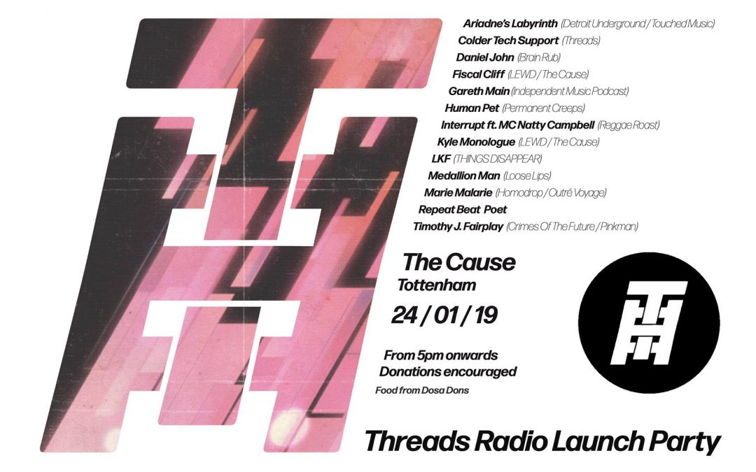 New Radio “Threads” for Electronic Music launches soon
