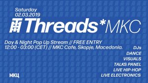 Read more about the article Threads*MKC Pop Up – Day & Night (March 2nd Start 12:00)
